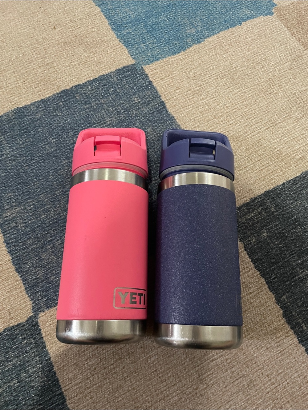 Set of 2 Yeti Rambler Jr 12 ounce straw cups